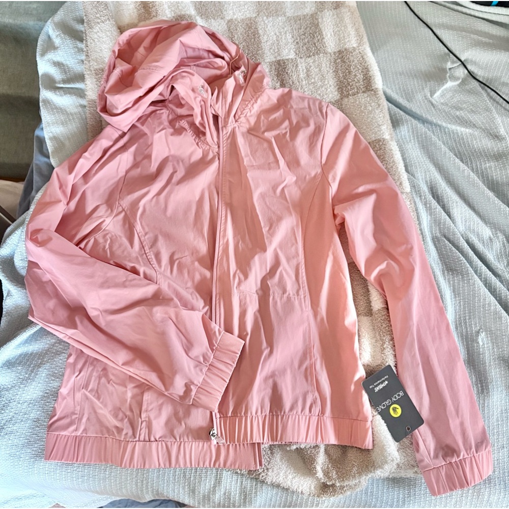 Pink Hooded Active Jacket XL